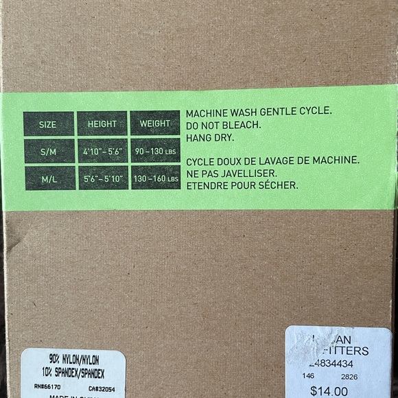 Urban outfitters size M/L New black fishnet tights - Picture 2 of 3